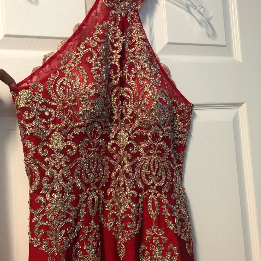 Red Formal Gown - Picture 6 of 8
